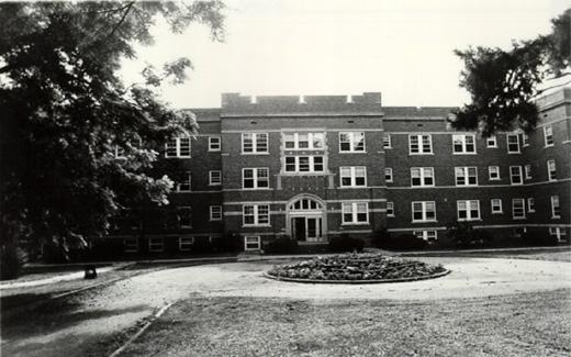 The Women's Residence Hall, which was built during the Teachers College years, was a home away from home for female students living on campus.  The Women's Residence Hall would be the site of a Northwest tragedy during the State College Years.